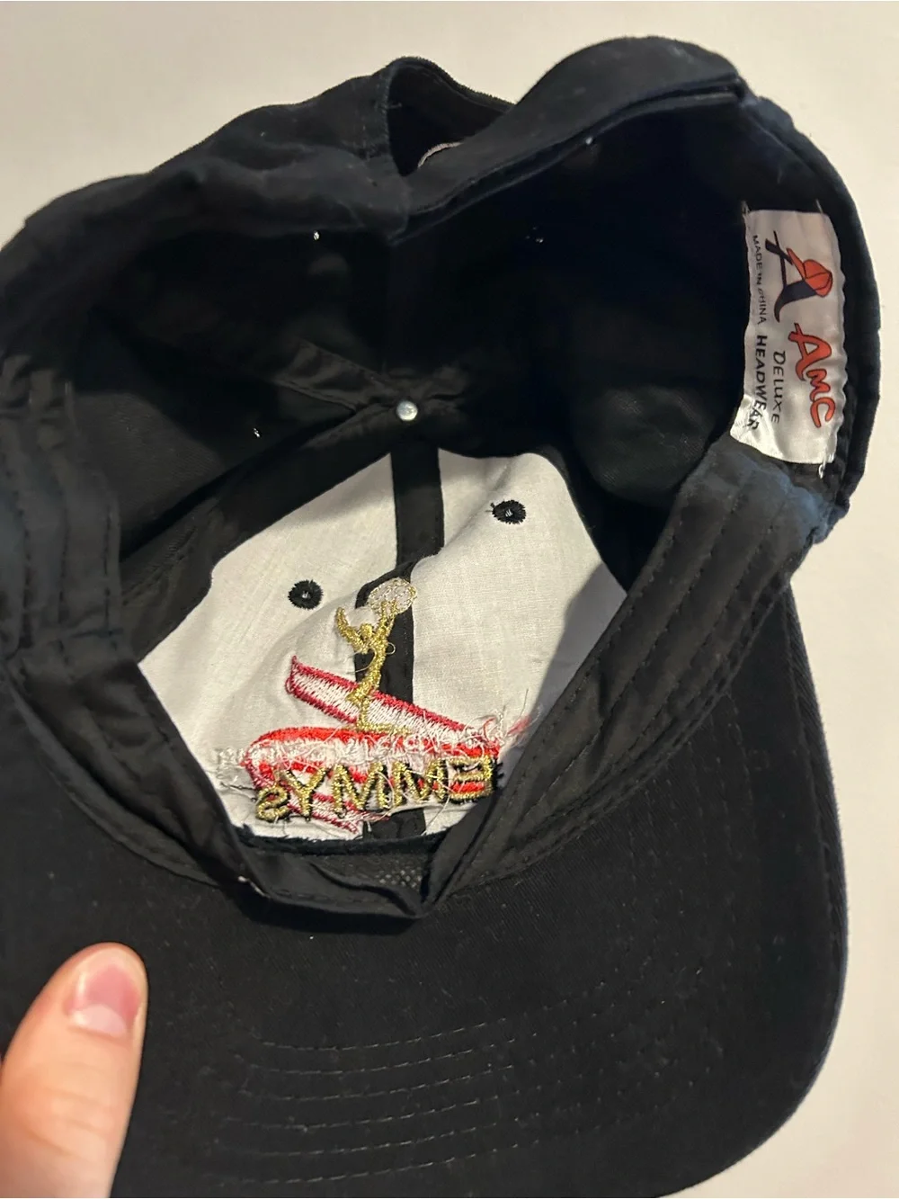 Vintage 60th Primetime Emmy Awards Hat Cap Black Embroidered ABC Logo Adjustable
